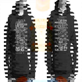 Biker Men Are Created Equal Few Become Bikers Grunge Hoodie | Mazezy