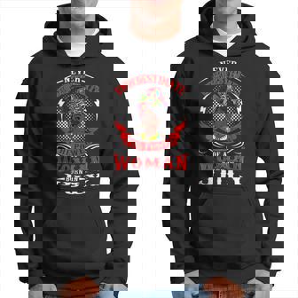 Birthday Never Underestimate A Woman Born In July Hoodie - Seseable