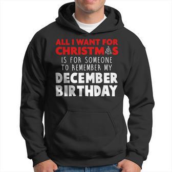 Birthmas December Christmas Birthday Hoodie - Monsterry CA