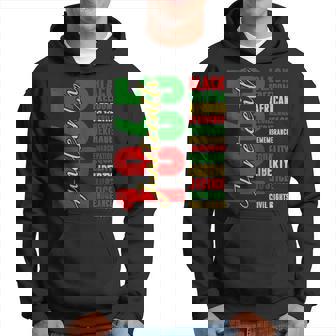 Black Freedom African Resilience Remembrance Junenth 1865 Hoodie | Mazezy