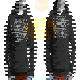 Black Gold Game Day Group For High School Football Sports Hoodie - Thegiftio