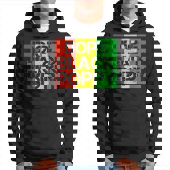 Black History Pride African American Dope Black Poppy Hoodie | Mazezy