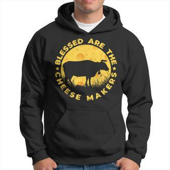 Blessed Are The Cheese Makers Food Cheese Hoodie | Mazezy