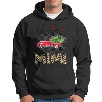 Blessed Mimi Christmas Red Truck Car Hoodie | Mazezy CA