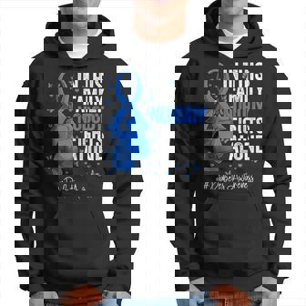 Blue Ribbon Survivor Fighter Diabetes Awareness Hoodie - Seseable