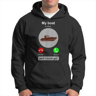 Boat Funny Boat Captain Joke Boating Boat Lover Gift Hoodie - Thegiftio UK