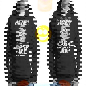 Boobs Make Me Smile Boob Lover Mens Funny Boob Hoodie | Mazezy