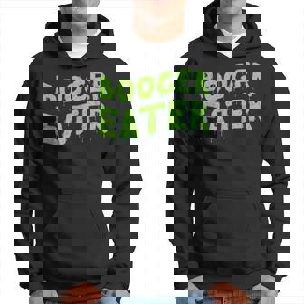 Booger Eater Gross Nose Picker Snot Sucker Graphic Hoodie | Mazezy