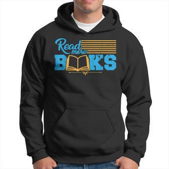 Book Lover - Read More Books Hoodie - Thegiftio UK