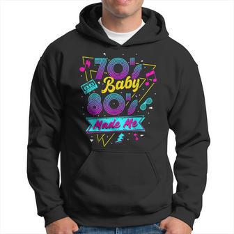 Born In The 70S But The 80S Raised Me 80S Costume Hoodie - Thegiftio UK
