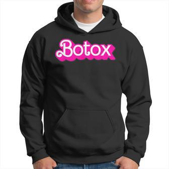 Botox Barb Trending But First Cute Fun Pink Botox Barb Hoodie | Mazezy