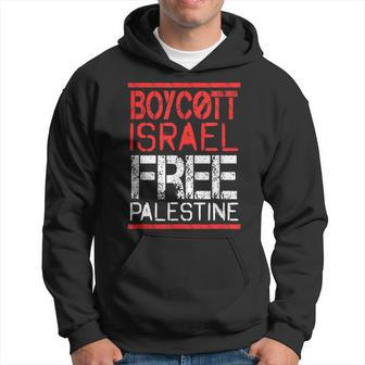 Boycott Israel Free Palestine Gaza War Awareness Quote Hoodie | Mazezy