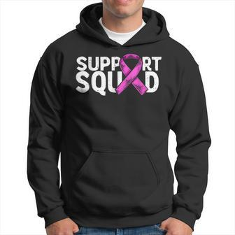 Breast Cancer Support Squad Breast Cancer Awareness Hoodie - Seseable