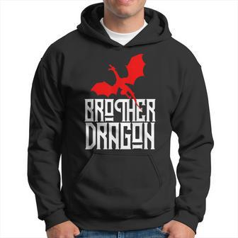 Brother Dragon Red Matching Family Tribe Hoodie - Thegiftio UK