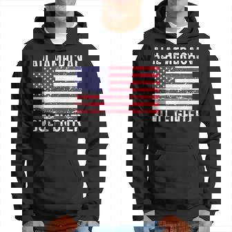Bull Fighter Rodeo 4Th Fourth Of July All American Flag Usa Rodeo Funny Gifts Hoodie | Mazezy