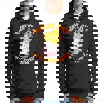 Burnt Out But Optimistic Funny Saying Humor Quote Hoodie - Seseable