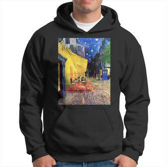 Cafe Terrace At Night Doctor Visit Hoodie | Mazezy CA