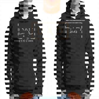 Camo Dad Est 2023 First Fathers Day 2023 New Dad Birthday Gift For Mens Hoodie | Mazezy
