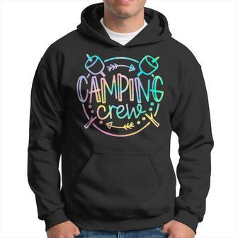 Camping Crew Camper Group Family Friends Cousin Matching Hoodie - Seseable