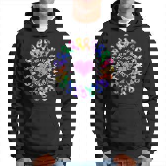 Cancer Sucks In Every Color Fighter Fight Support The Cancer Hoodie - Seseable