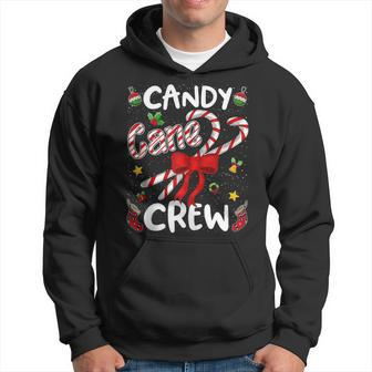 Candy Cane Crew Christmas Sweets Family Matching Costume Hoodie - Thegiftio UK