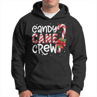 Candy Cane Crew Matching Christmas Candy Lover X-Mas Hoodie - Thegiftio UK