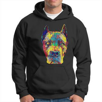 Cane Corso Dog Italian Mastiff Head Hoodie | Mazezy