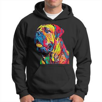 Cane Corso Italian Mastiff Dog Head Hoodie | Mazezy