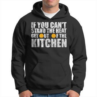 Cant Stand Heat Stay Out Of Kitchen Pickleball Player Hoodie | Mazezy