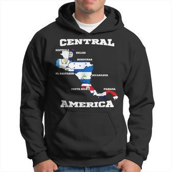 Central American Flags Central America Flags And Names Hoodie - Seseable