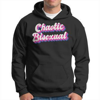 Chaotic Bisexual Bi Lgbt Bisexual Pride Hoodie | Mazezy