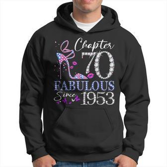 Chapter 70 Fabulous Since 1953 70Th Birthday Queen Diamond Hoodie | Mazezy