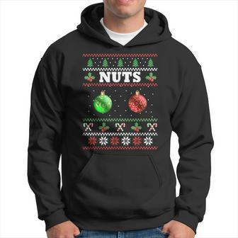Chest Nuts Christmas Ugly Matching Couple Chestnuts Hoodie | Mazezy