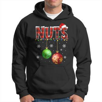 Chestnuts Matching Couples Christmas Lights Nuts Hoodie - Seseable