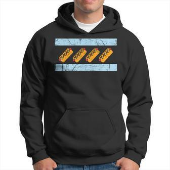 Chicago Flag Hotdog Chicago Style Hot Dog Hoodie | Mazezy