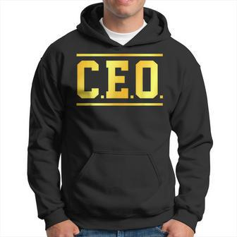 Chief Executive Officer Entrepreneur Ceo Hoodie | Mazezy