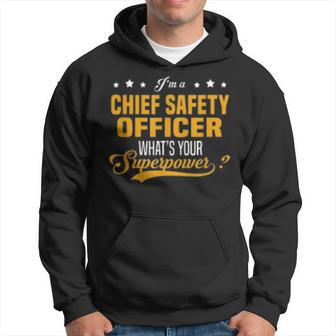 Chief Safety Officer Hoodie | Mazezy