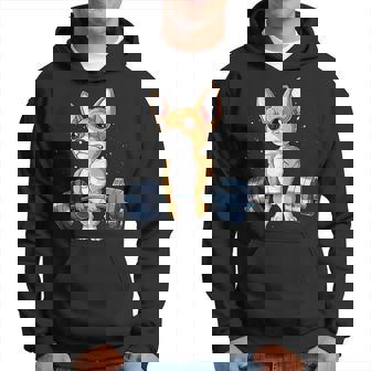 Chihuahua Weightlifting - Mens Standard Hoodie - Monsterry