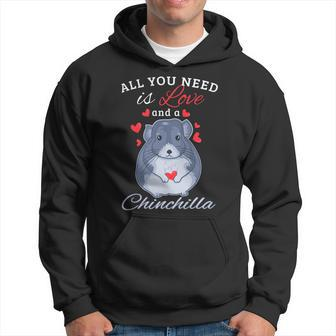 Chinchilla Gift Funny Cute Pet Animal Lover Owner Love Hoodie - Monsterry UK