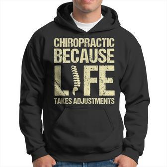 Chiropractor Physiotherapy Assistant Chiropractic Life Hoodie | Mazezy