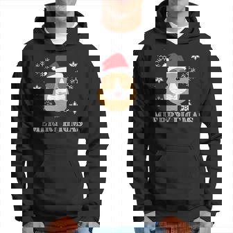 Christmas Guinea Pig Merry Pigmas Hoodie | Mazezy