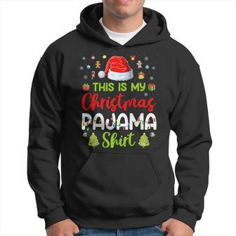 This Is My Christmas Pajama Xmas Lights Holiday Family Hoodie - Monsterry
