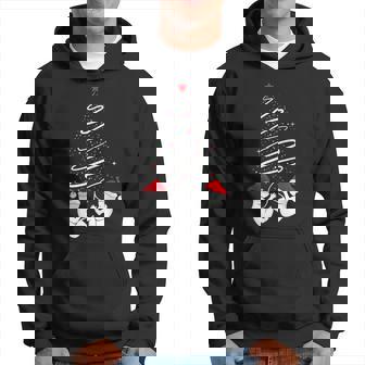Christmas Pregnancy Expecting Twins Christmas Tree Hoodie | Mazezy