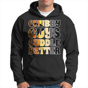 Chubby Guys Gay Lesbian Lgbtq Pride Month Support Graphic Hoodie | Mazezy