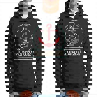 Clarach Bay - Ships Anchor - Fun Seafaring Idea For Sailors Hoodie | Mazezy