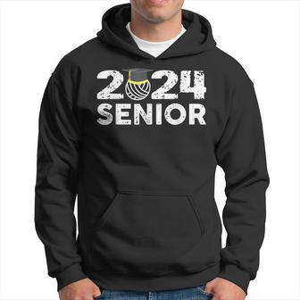 Class Of 2024 Volleyball Senior 2024 Volleyball Hoodie - Seseable