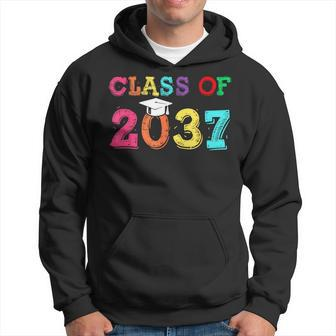 Class Of 2037 Pre K Graduate Preschool Graduation Hoodie - Seseable