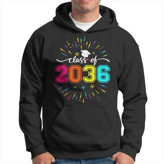 Class Of 2036 First Day Kindergarten Grow With Me Boys Girls Hoodie - Monsterry