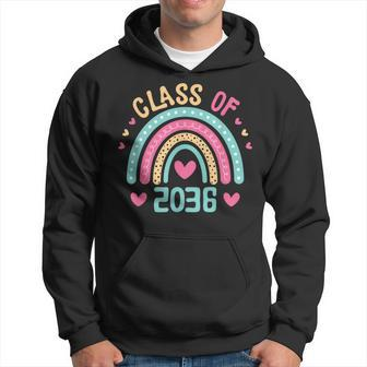 Class Of 2036 Grow With Me First Day Of School Graduation Hoodie - Seseable