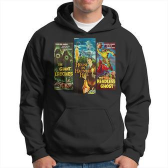 Classic Halloween Monster Poster Horror Movie Halloween Funny Gifts Hoodie | Mazezy